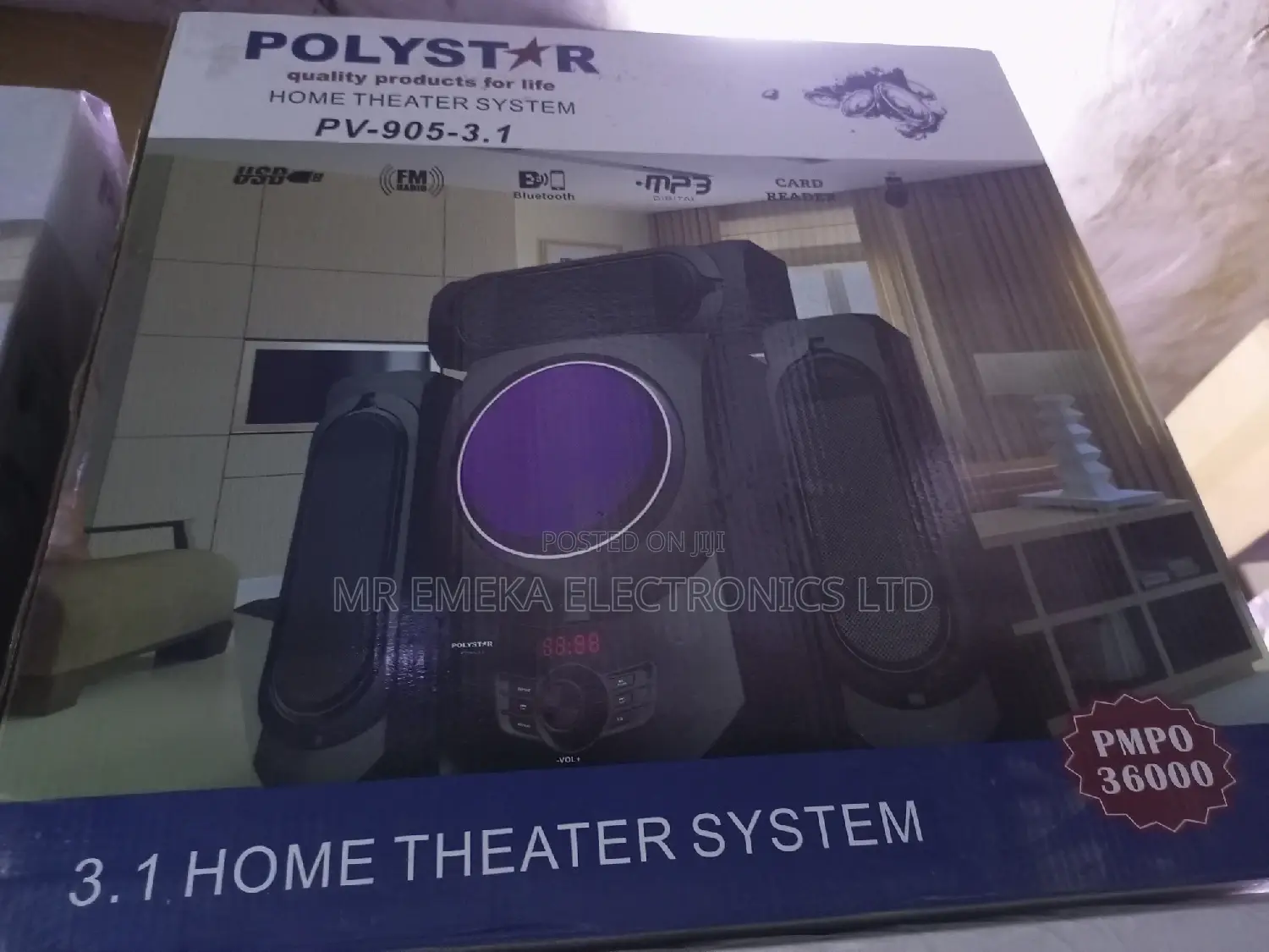 Polystar Home 3 Shot Speaker's