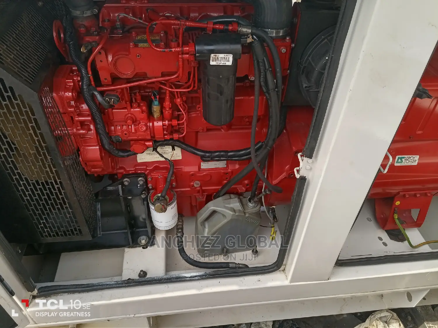 100kva Soundproof Perkins Generator Leroy Somer Alternator