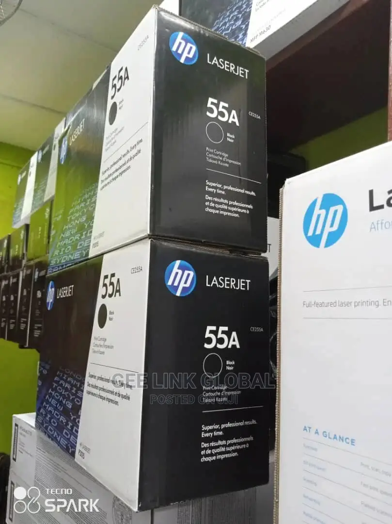 Hp Genuine Toner ( Original) 55A Black