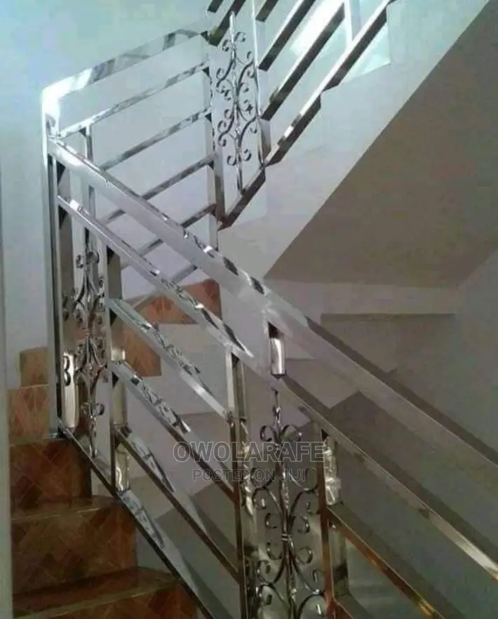Conceptually Stainless Steel Handrails