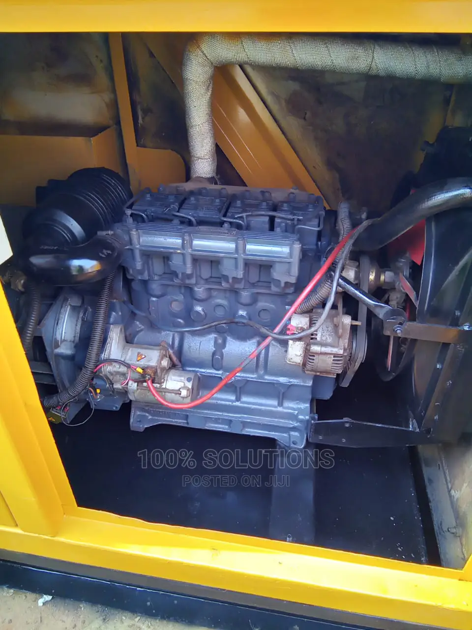 17.5KVA Mantrac Sound Proof Generator for Sale