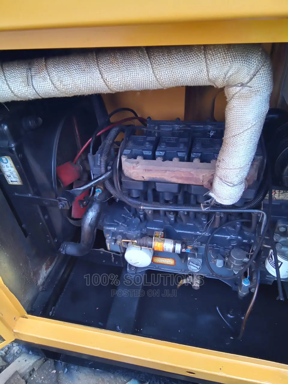 17.5KVA Mantrac Sound Proof Generator for Sale