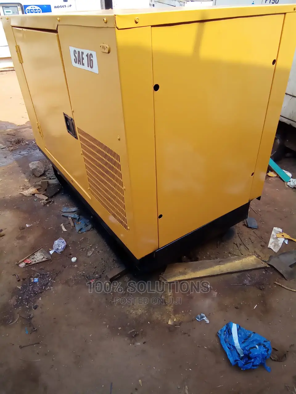 17.5KVA Mantrac Sound Proof Generator for Sale