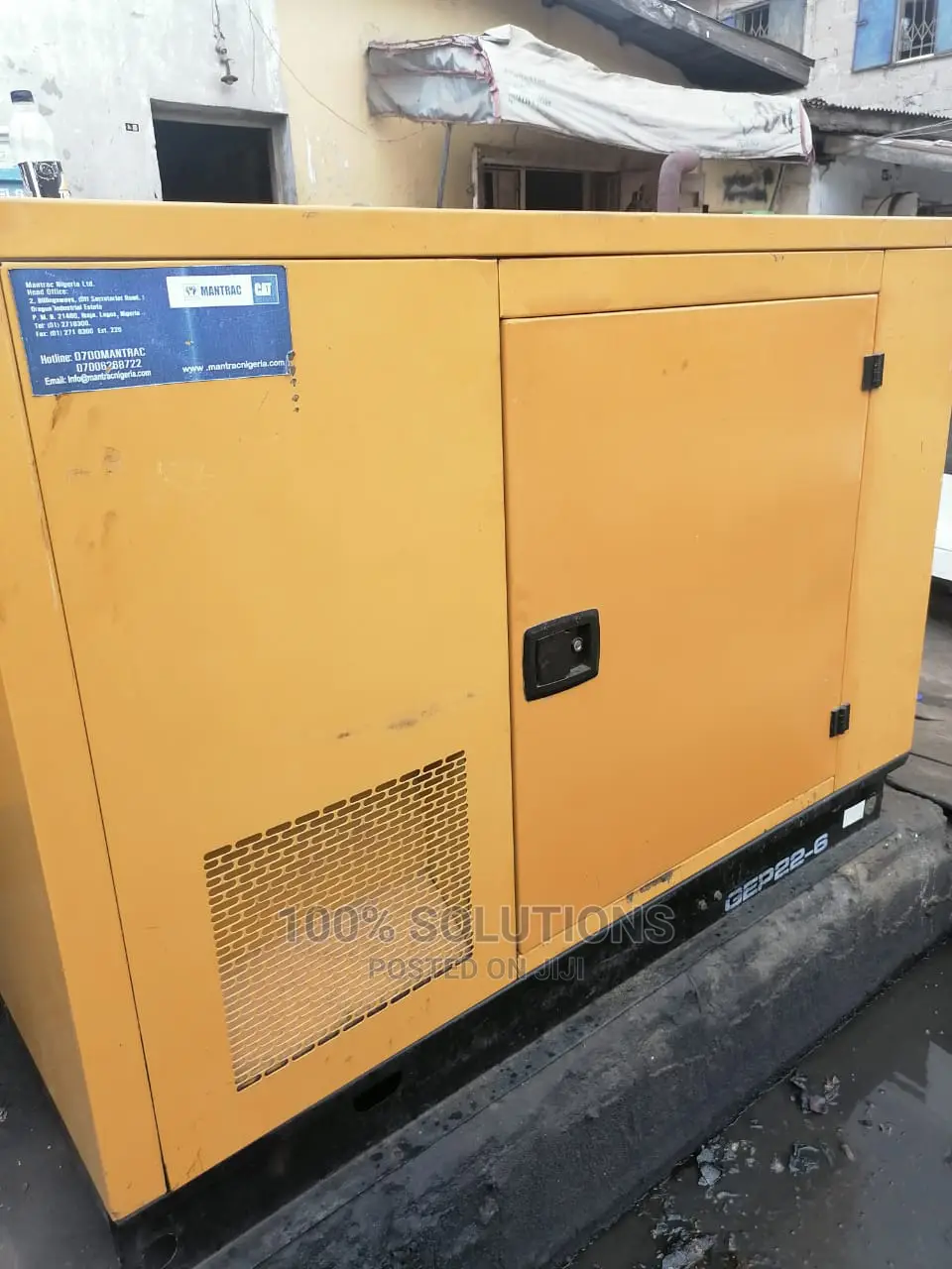 20KVA Mantrac Sound Proof Generator for Sale