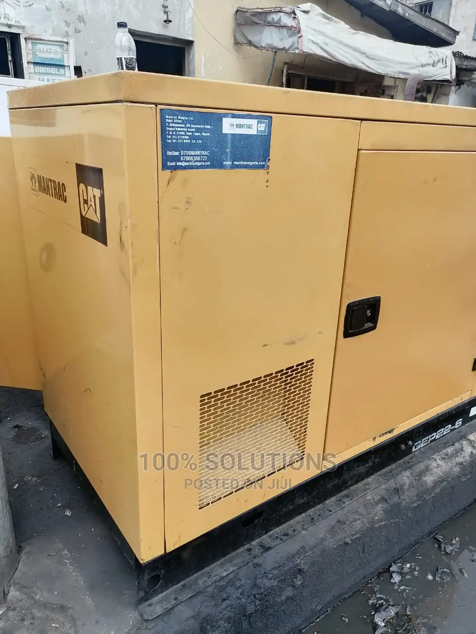 20KVA Mantrac Sound Proof Generator for Sale