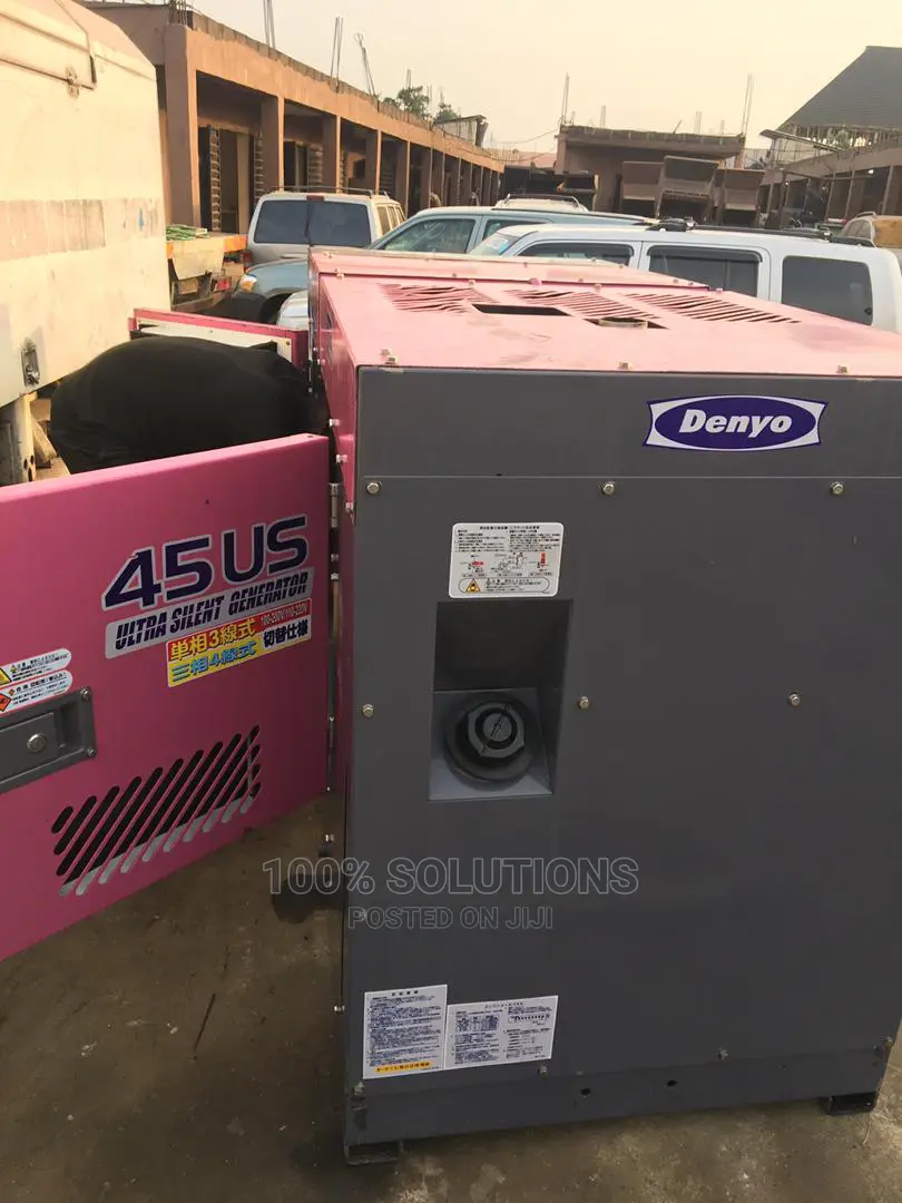 Just Arrived 45kva Denyo Sound Proof Generator for Sale
