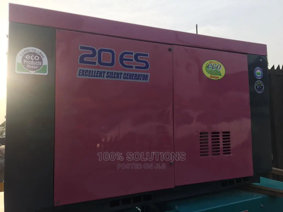 Just Arrived 20KVA Denyo Sound Proof Generator for Sale