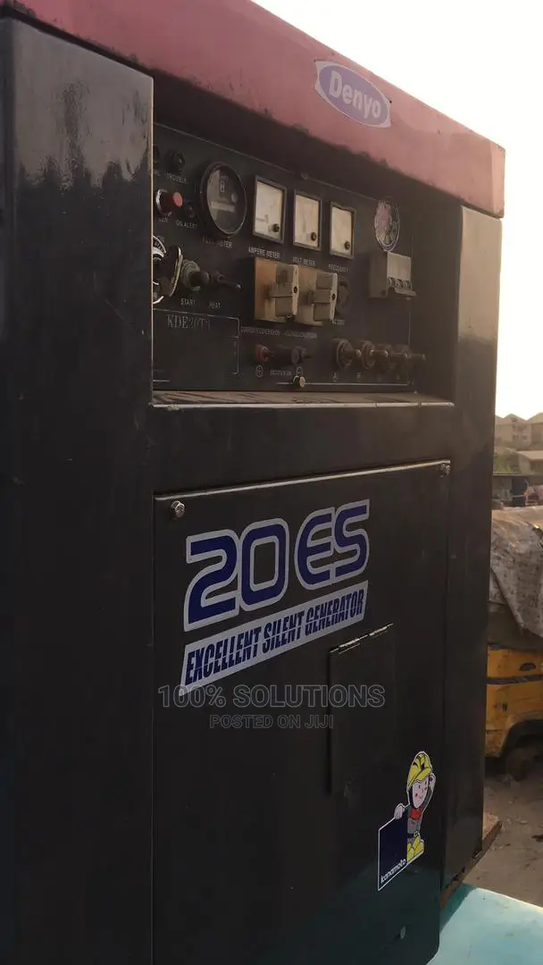 Just Arrived 20KVA Denyo Sound Proof Generator for Sale
