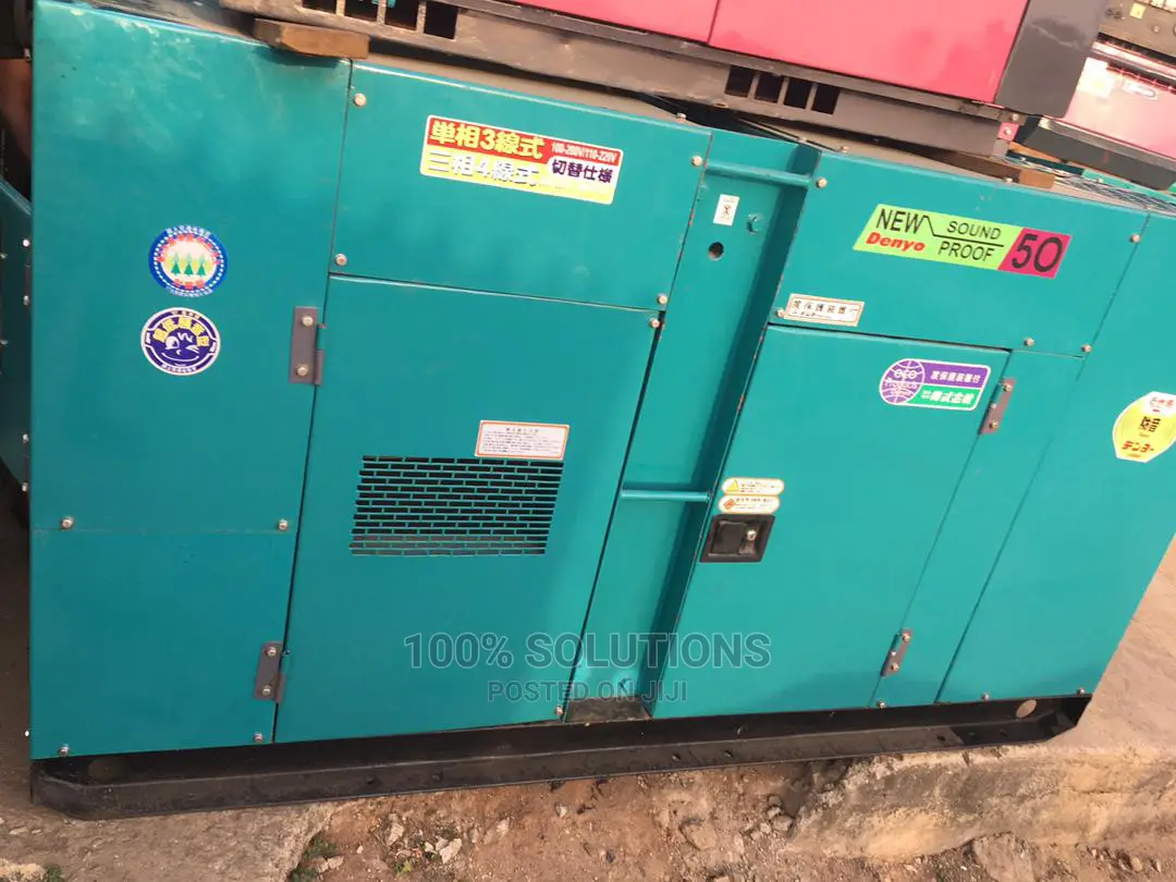 Just Arrived 50kva Denyo Sound Proof Generator for Sale