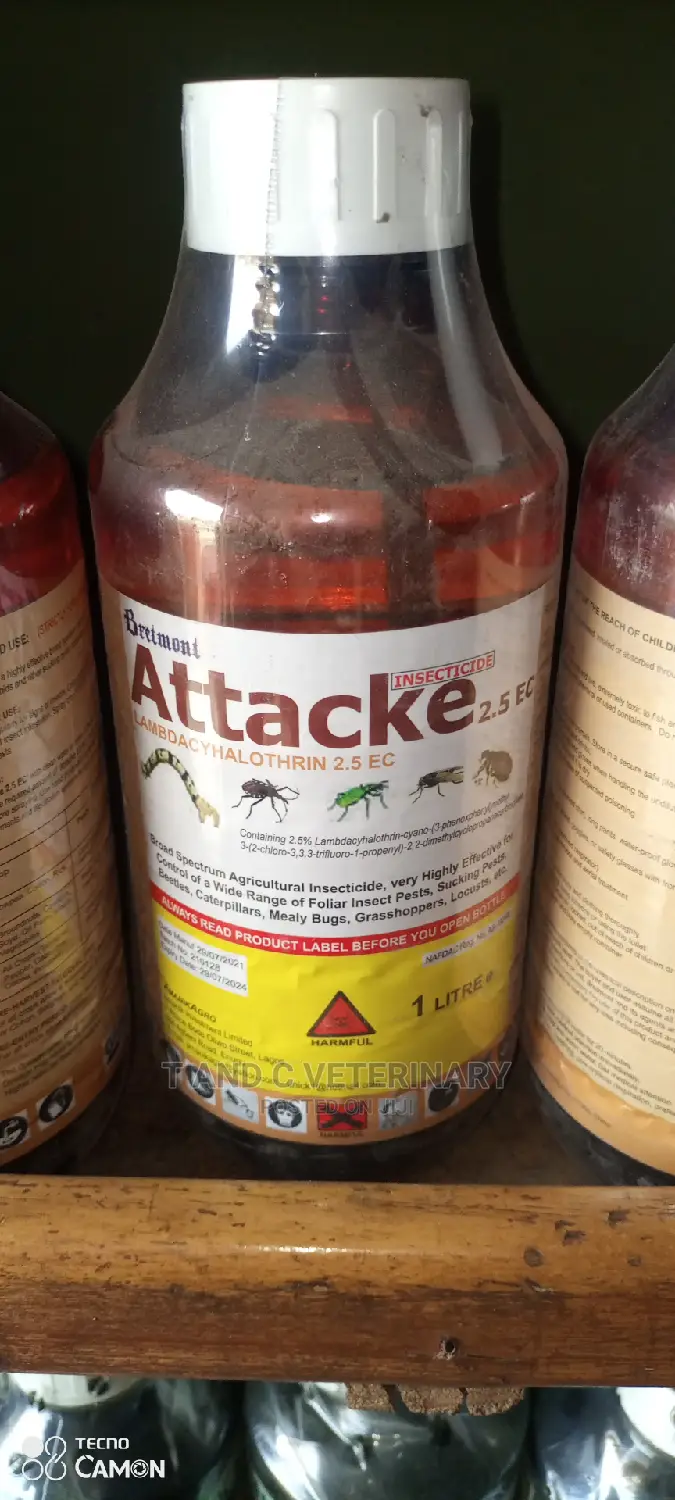 Attacke Insecticide Pesticides 1liter/250ml