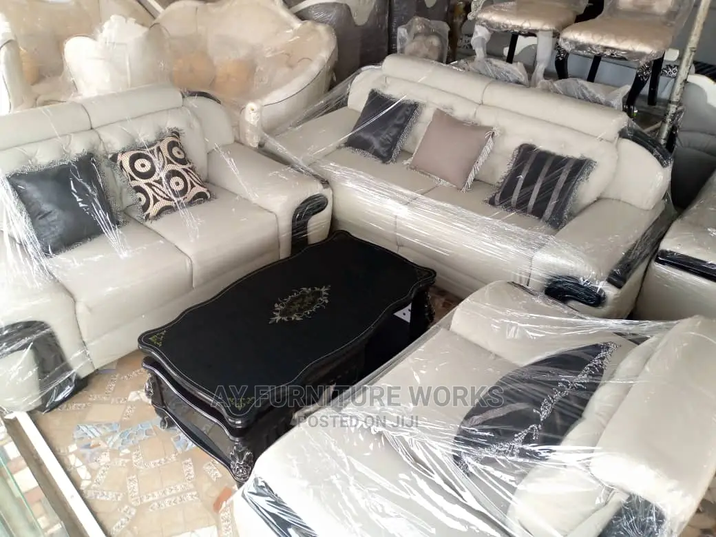 Quality Set of Leather Sofas