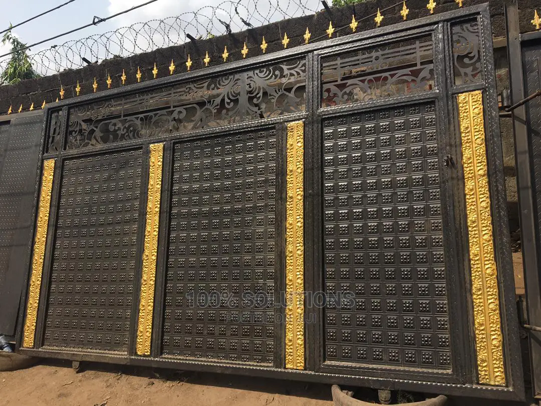 Wrought Iron Sliding Gate for the Beauty of Your Homes
