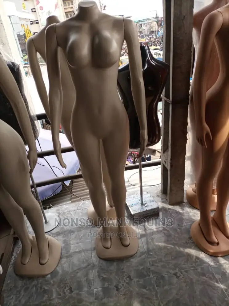 Milk Colour Female Plastic Headless Mannequin