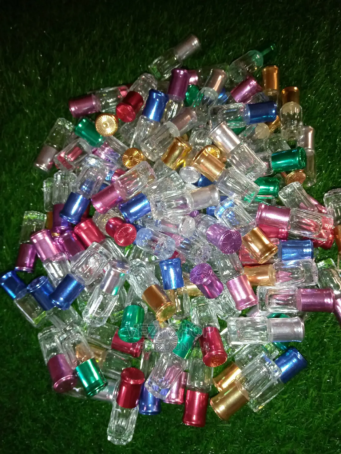 Empty 3mls Perfumes Bottles With Colorful Covers