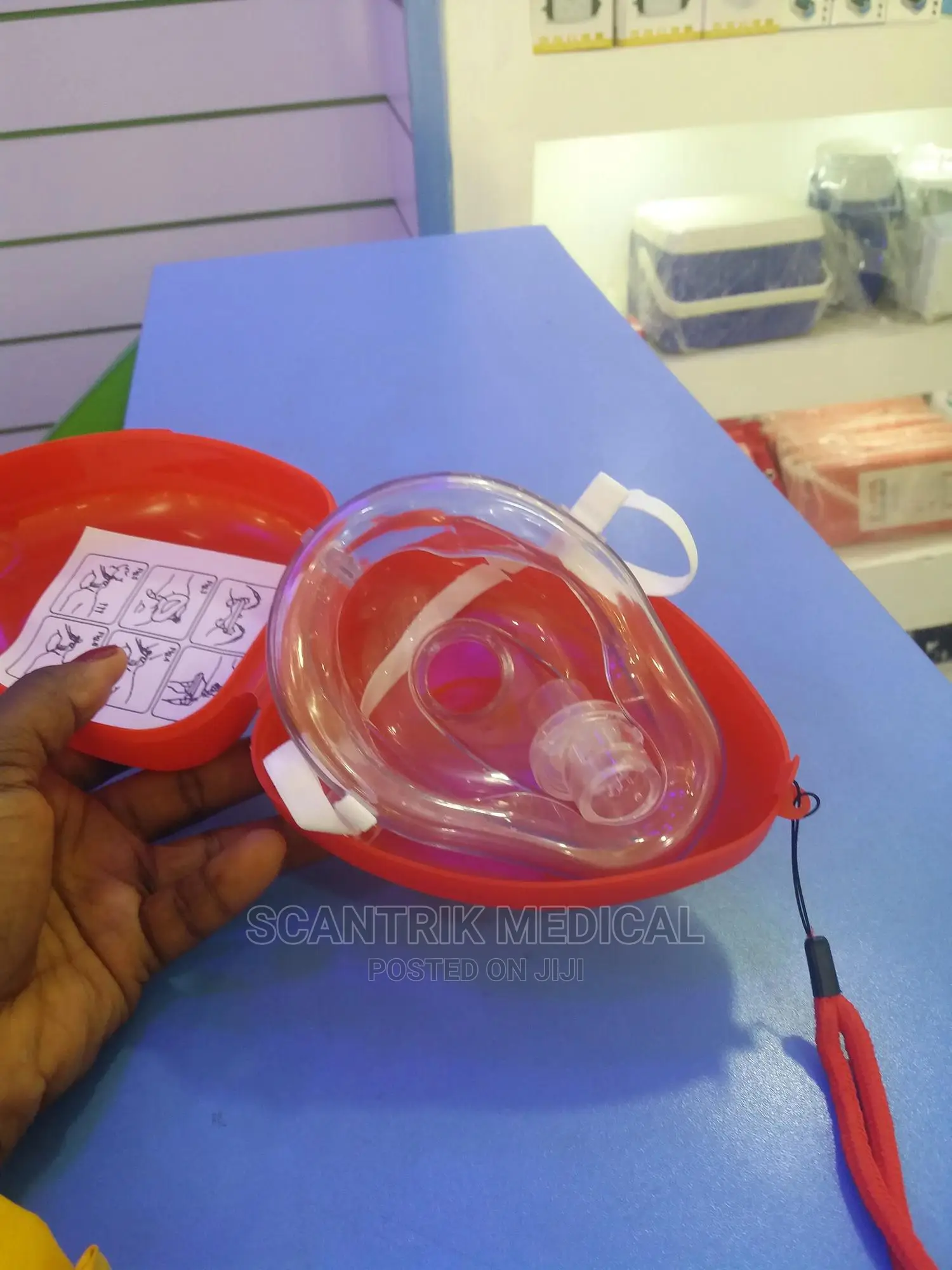 CPR Mask First Aid Mouth-To Mouth Breathing
