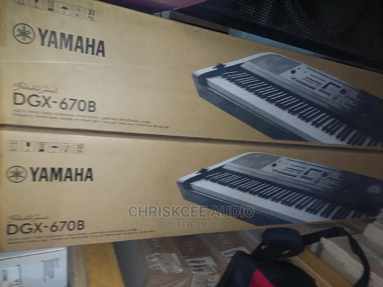 Yamaha DGX-670b 88-Key Digital Grand Piano Keyboard With Stand