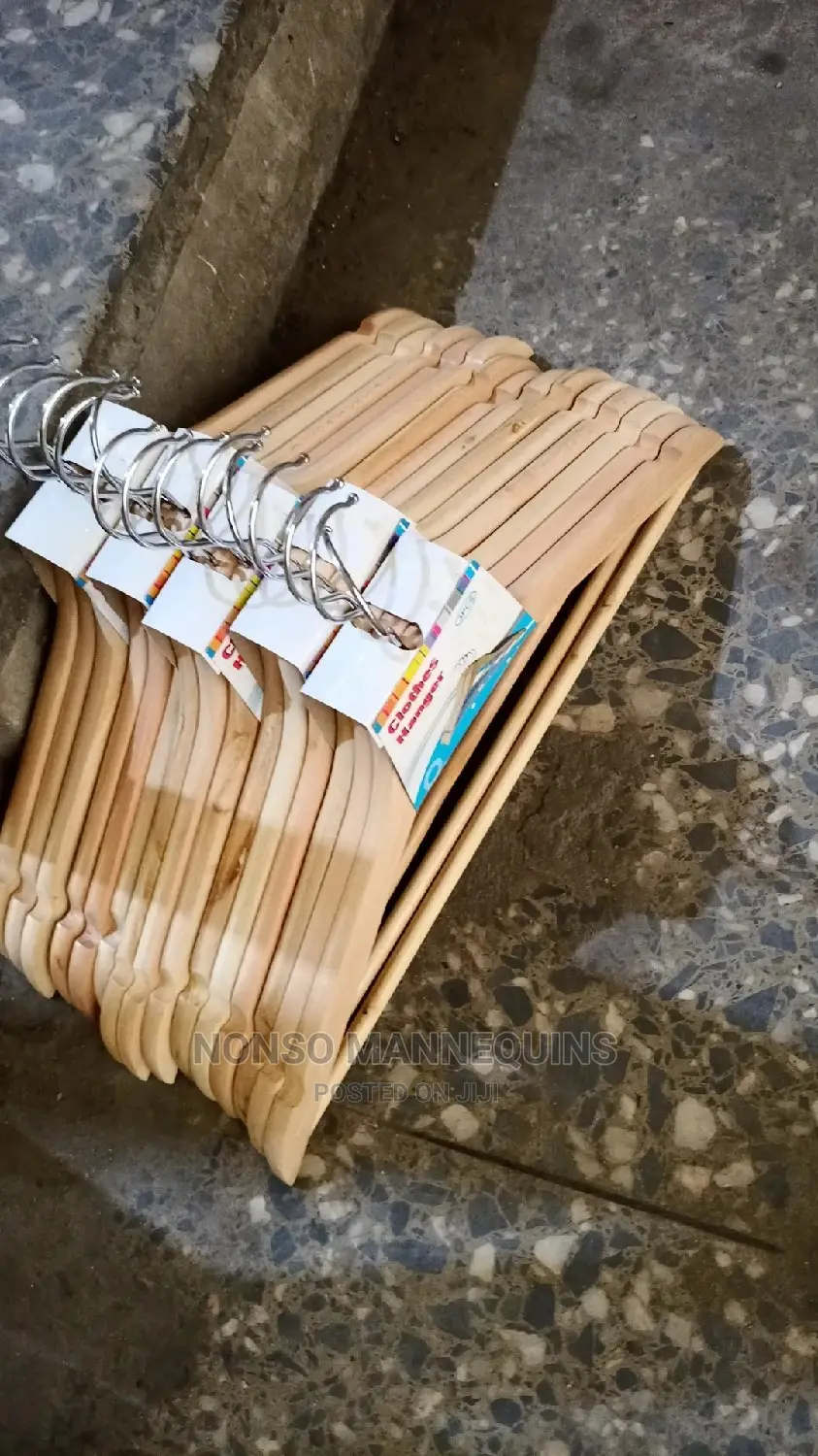 Wooden Clothes Clean Hangers