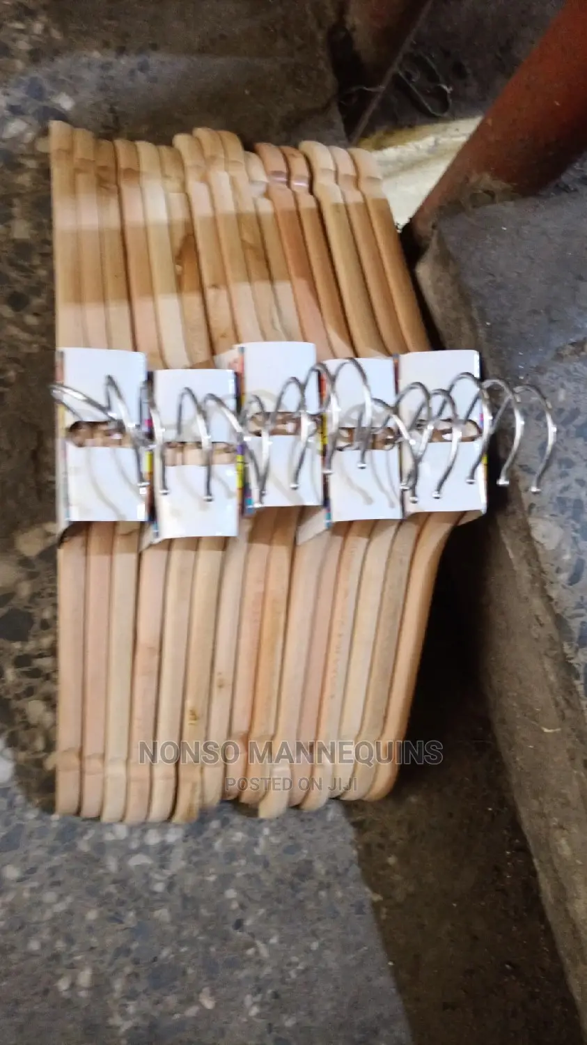 Wooden Clothes Clean Hangers