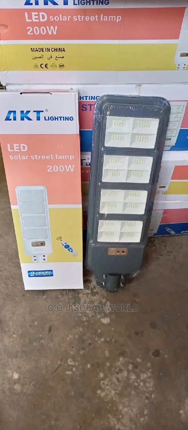 200watts AKT Solar Street Light All in One