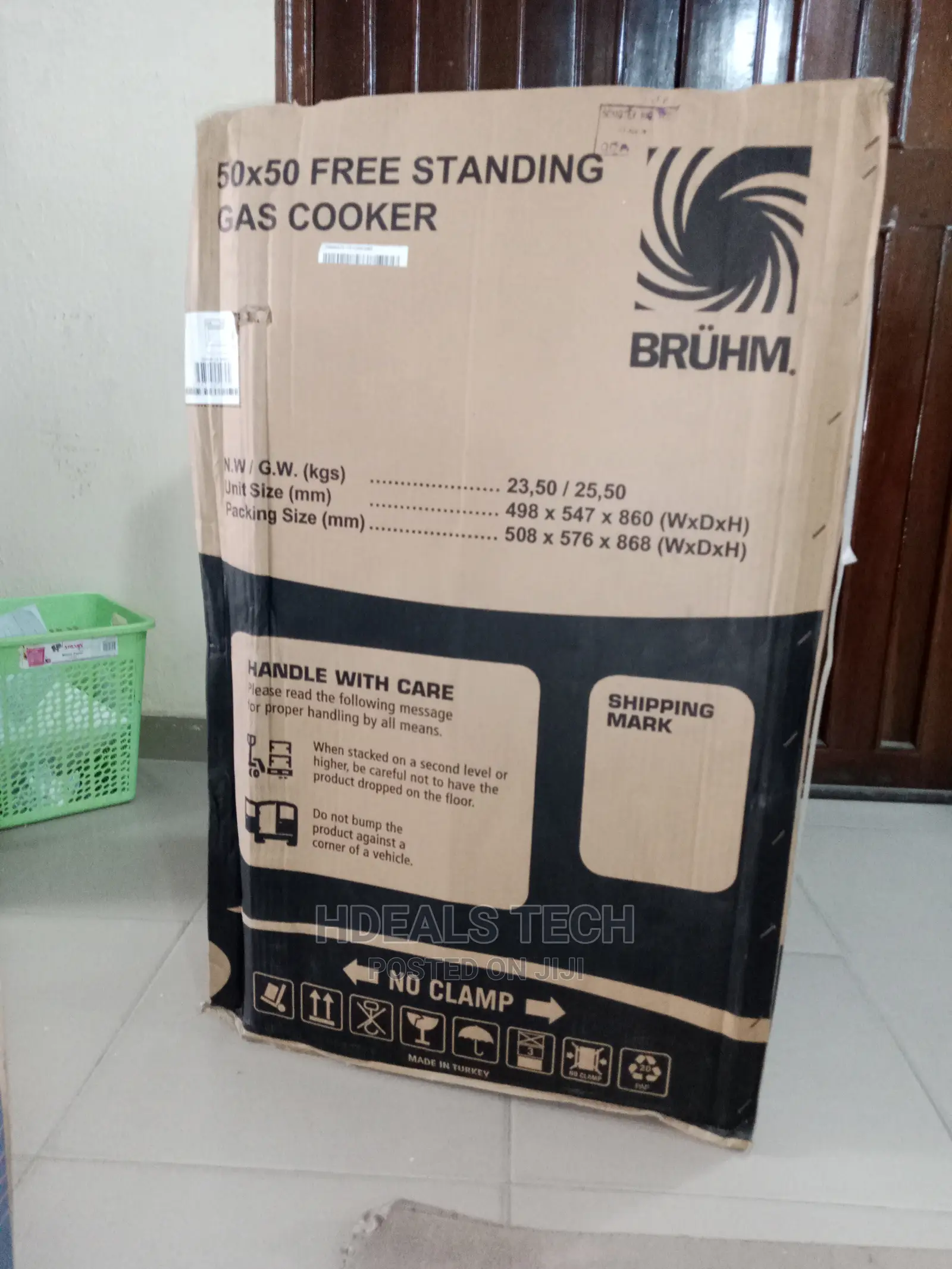Bruhm 4 Gas Burner Gas Cooker Wiith Oven