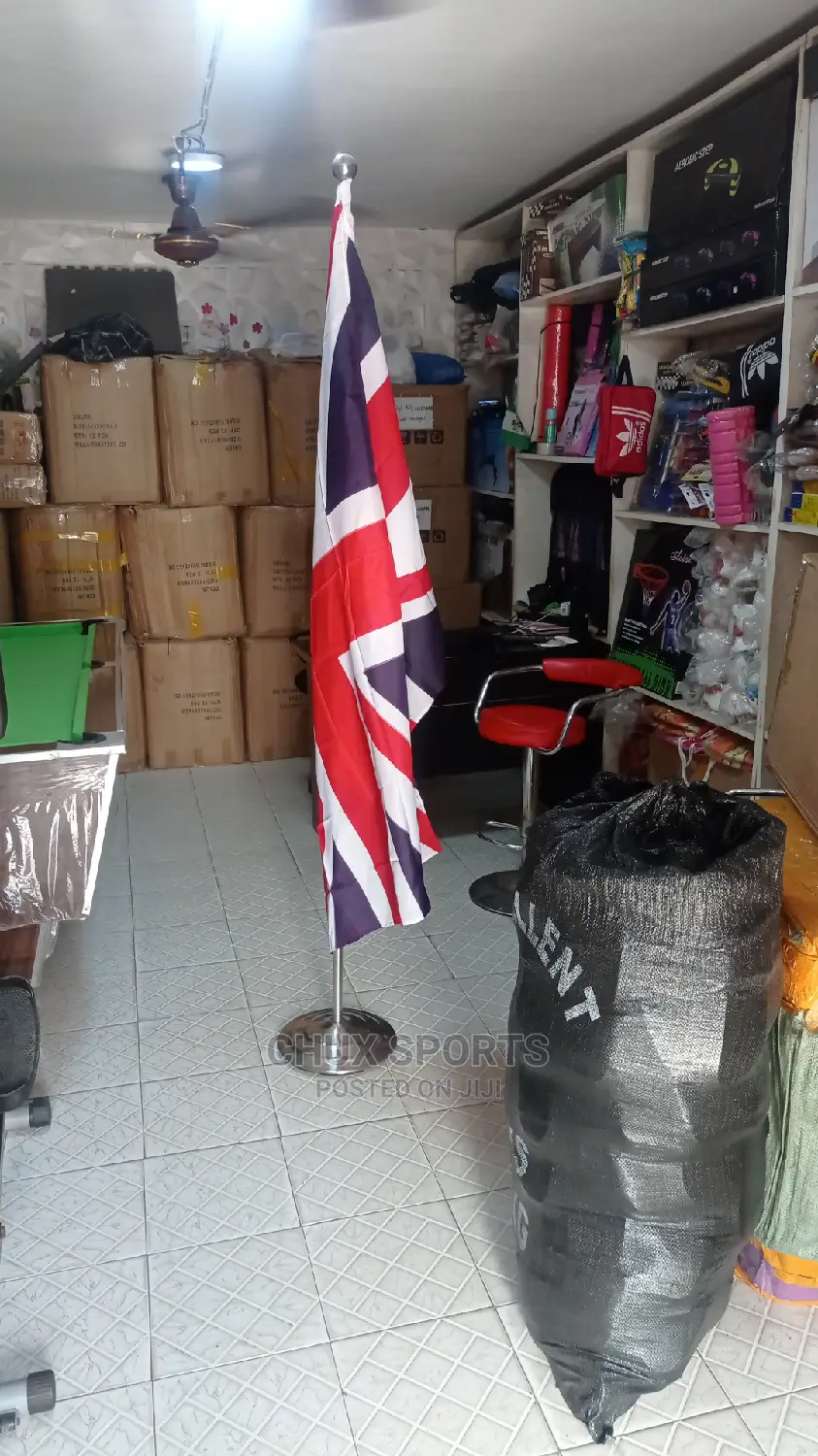 Office Sanding Flag