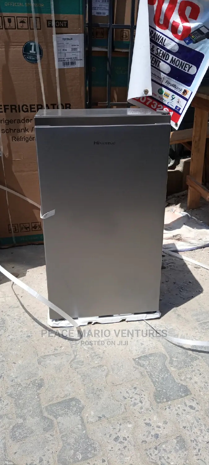 Hisense Standing Table Top Fridge With 1 Year Warranty.