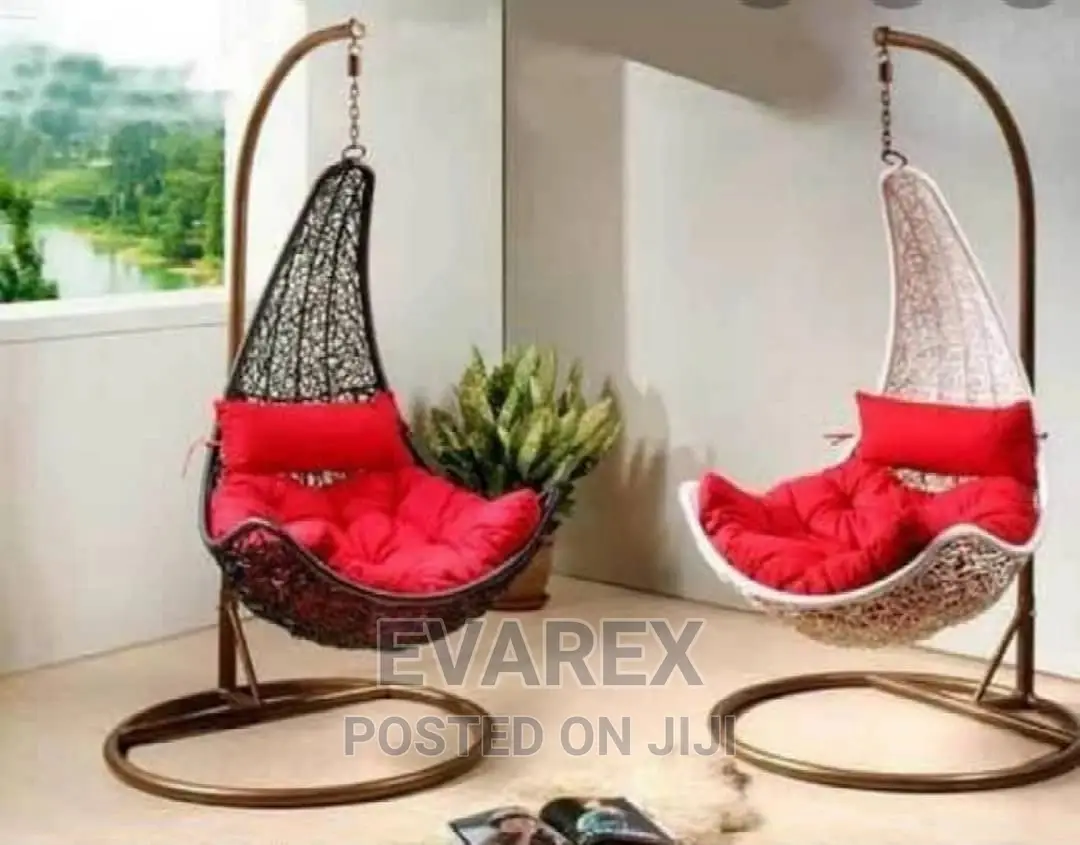 Big Single Swing Chair, Brown Swing Chair
