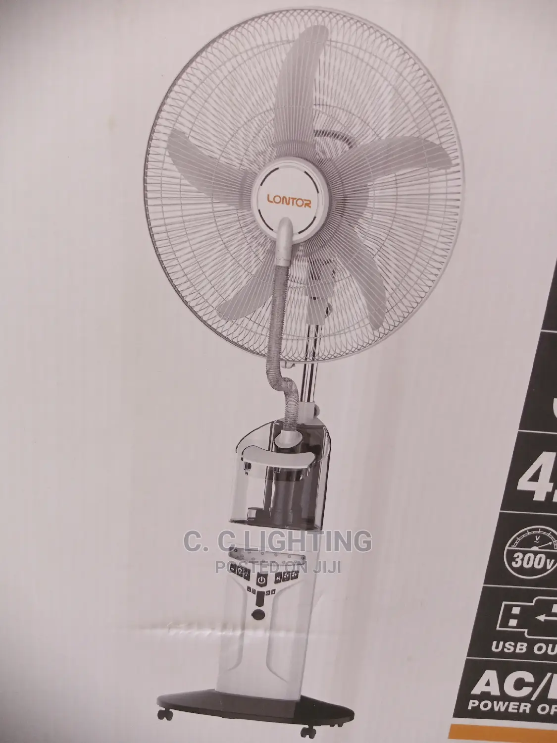 Rechargeable Fan , Water Mist Fan