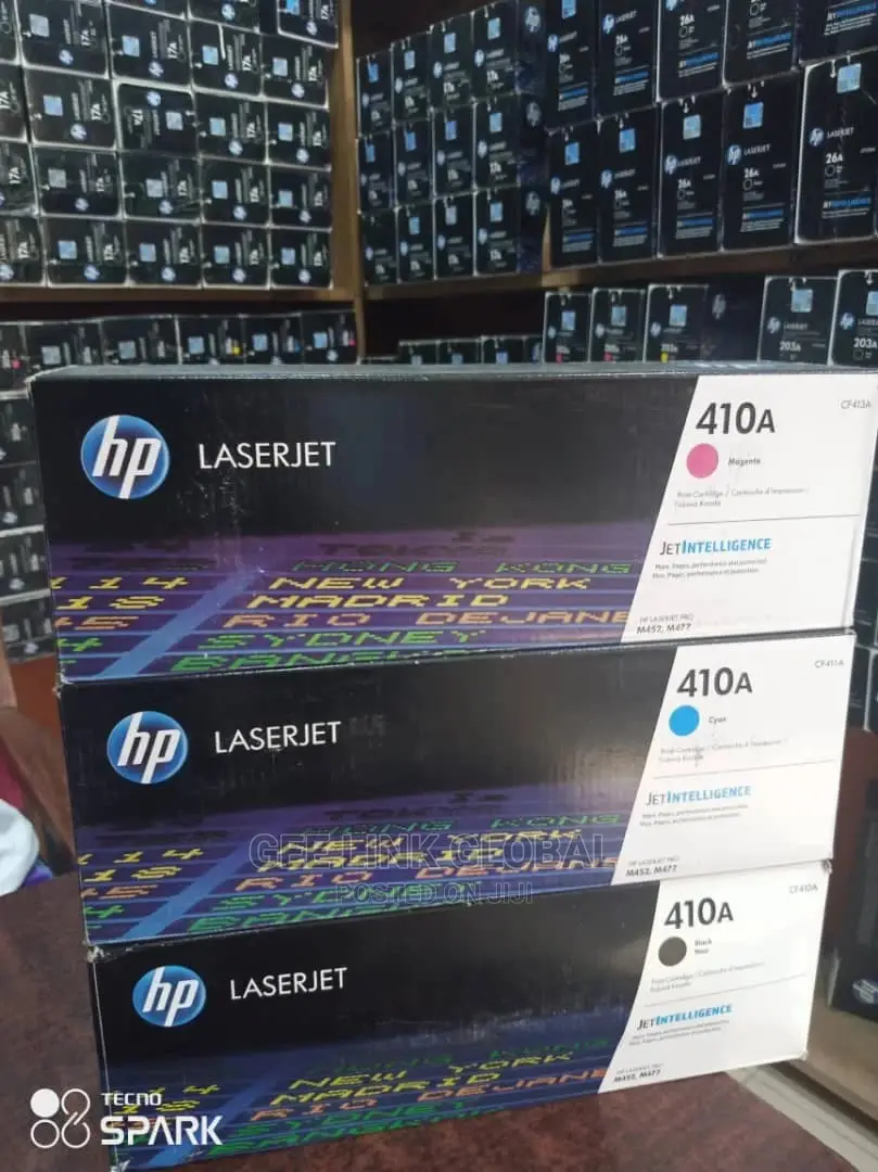 Hp Toner Cartridge 410A Cyan