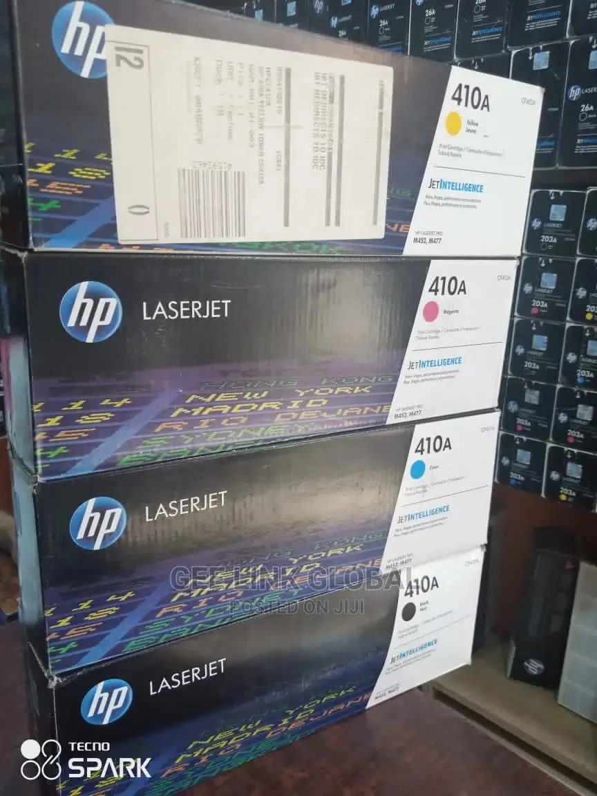 Hp Genuine Toner Cartridge 410A Yellow