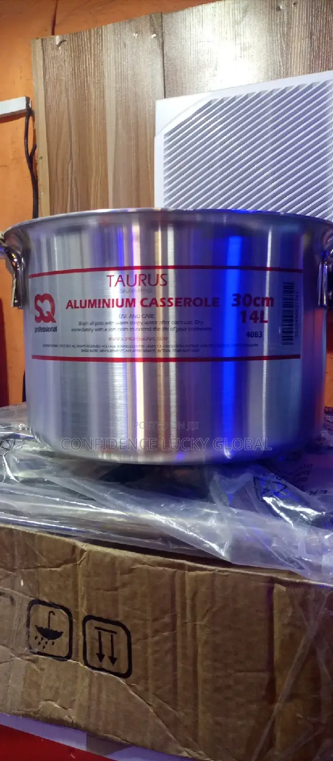 SQ Professional Taurus Aluminum Cooking Pots Sets 6 PCS