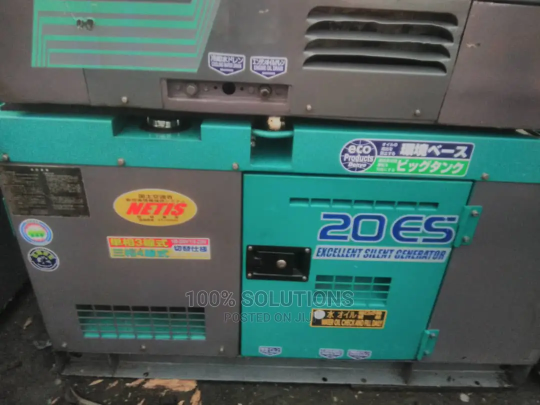 7KVA, 10KVA and 20KVA Denyo Sound Proof Generator for Sale