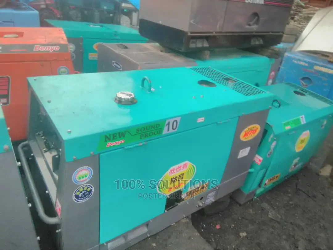 7KVA, 10KVA and 20KVA Denyo Sound Proof Generator for Sale