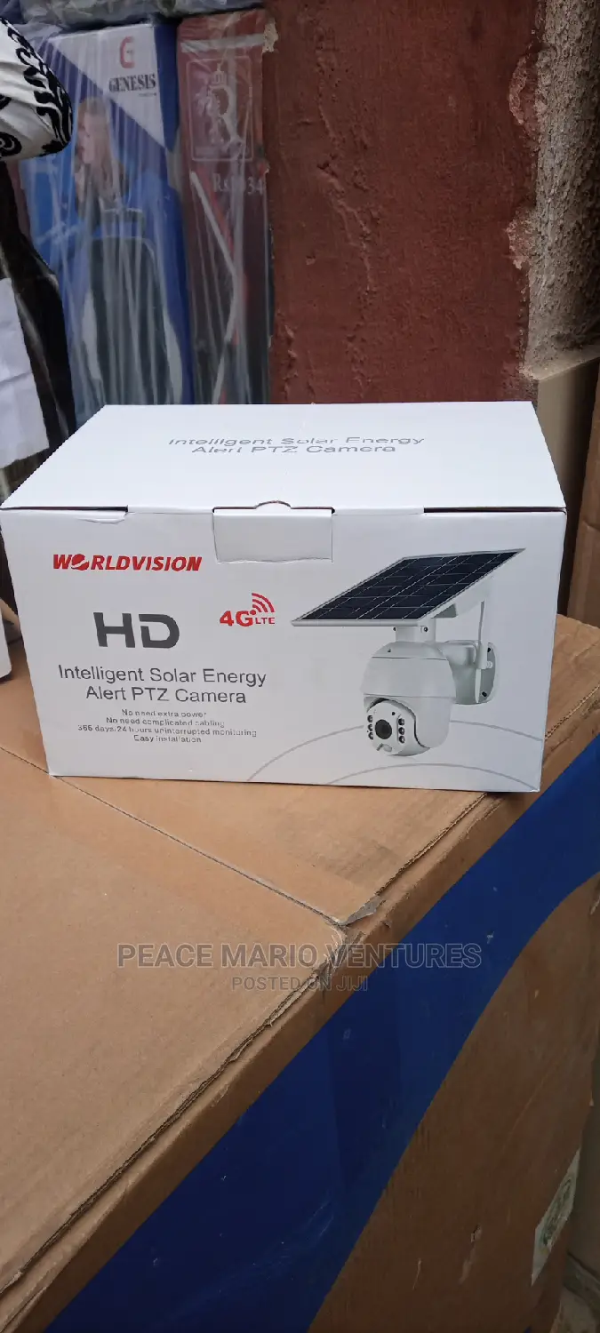 Worldvision Intelligent Solar Energy Alert Camera HD 4G