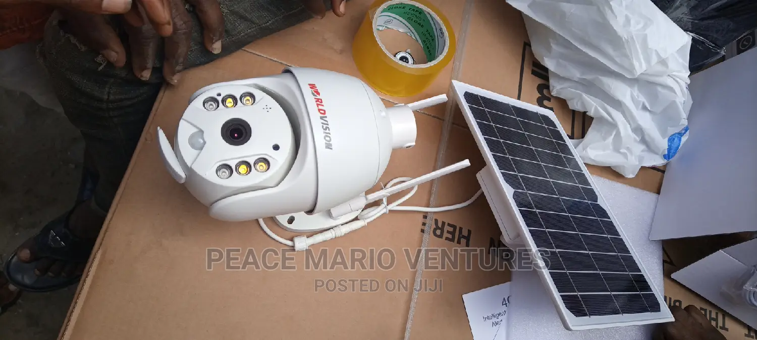 Worldvision Intelligent Solar Energy Alert Camera HD 4G
