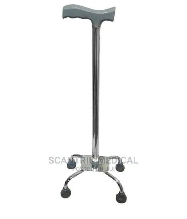 Quadripod Walking Stick With Small 4 Leg