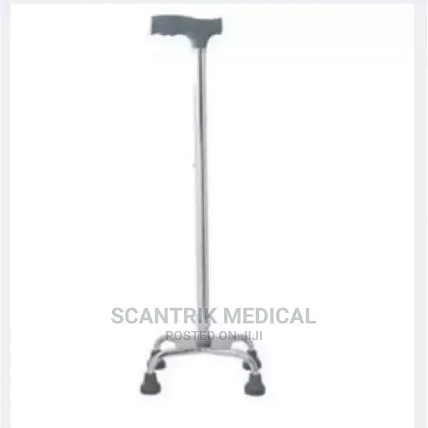 Aluminium Quadripod Adjustable Walking