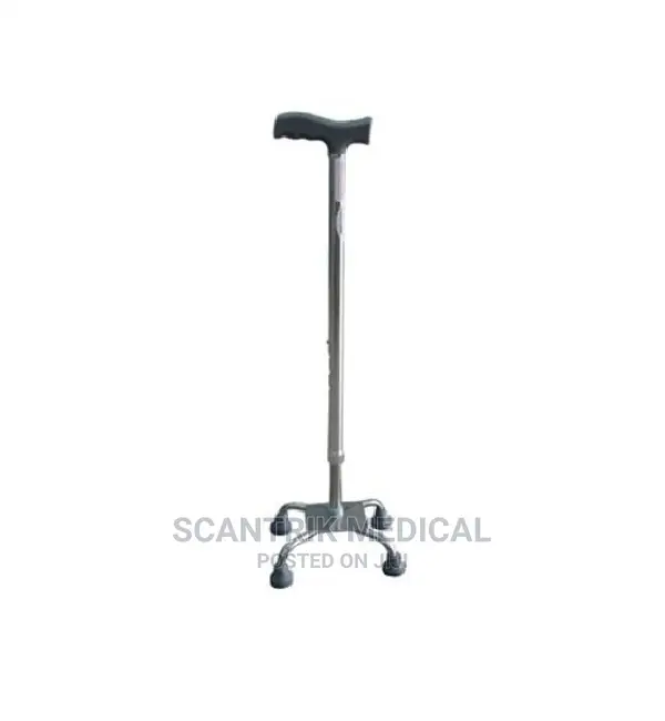 Medical Walking Stick With Height-Adjustable