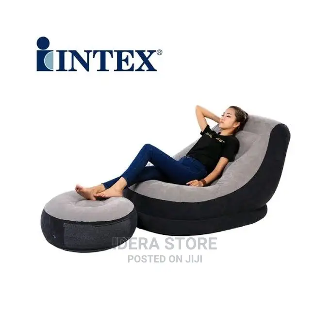 Intex Inflatable Ultra Lounge Chair With Ottoman