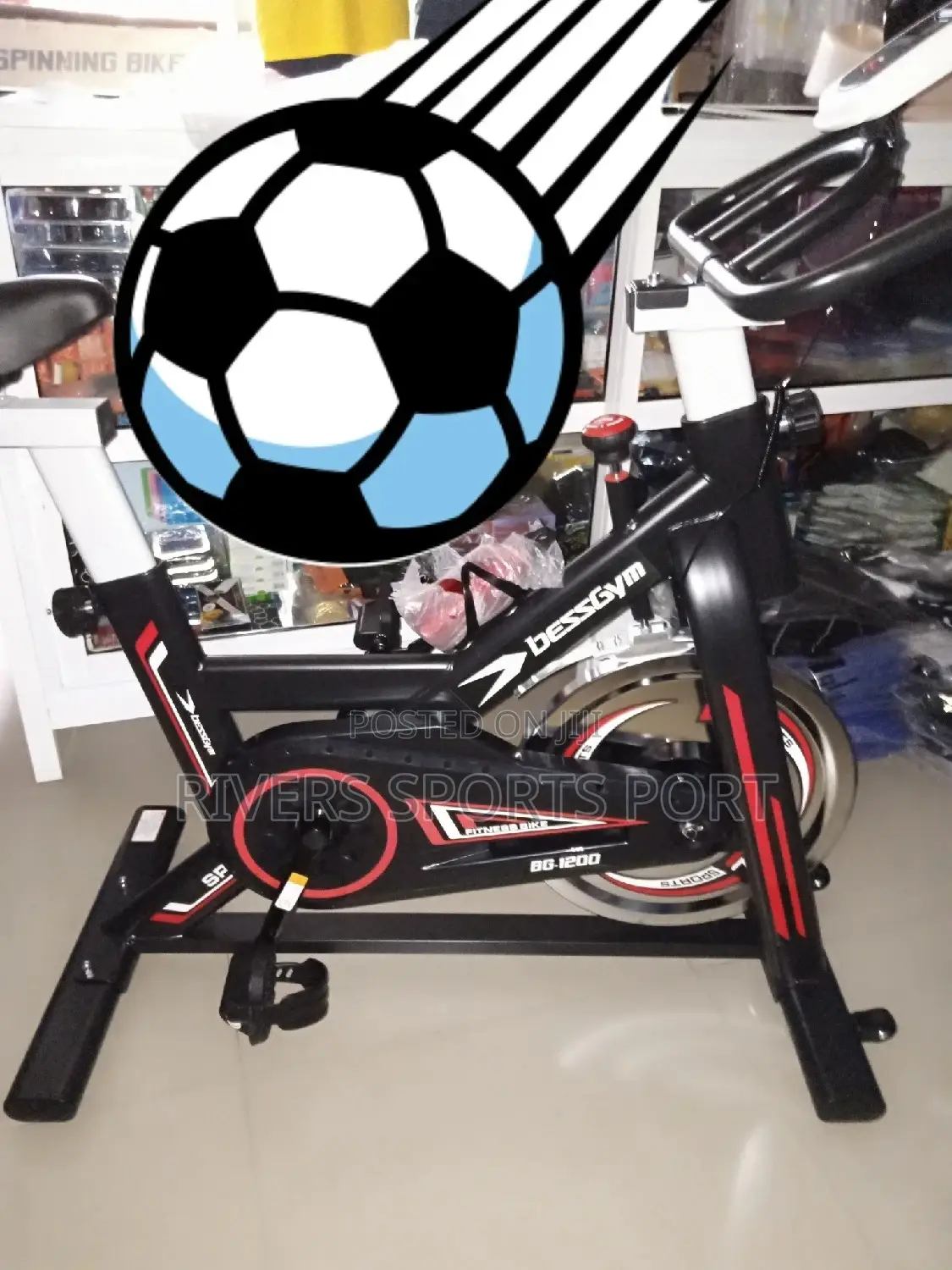 Bessgym Bg-1200 Spinning Bike