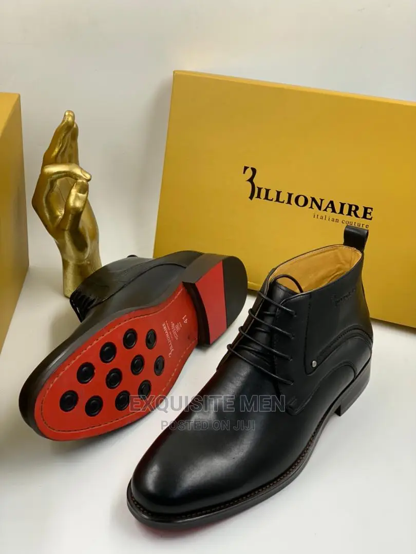 Quality Billionaire Ankle Men Shoes