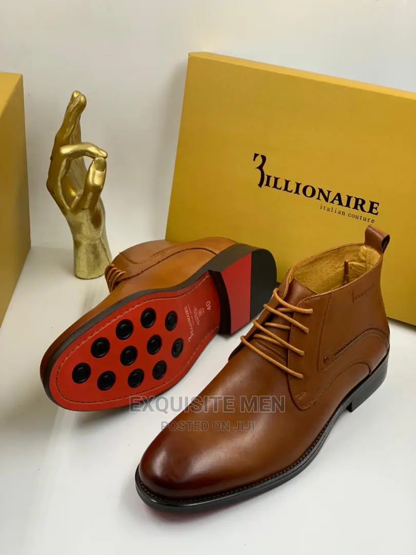 Quality Billionaire Ankle Men Shoes