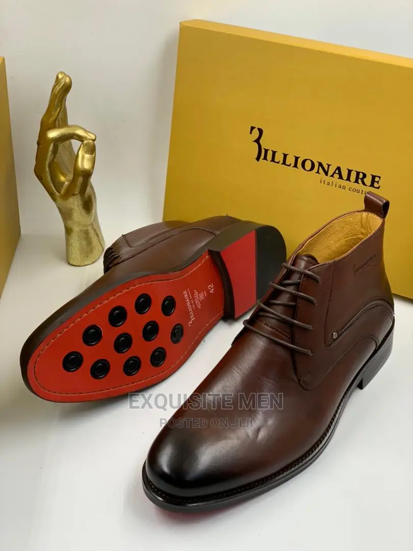 Quality Billionaire Ankle Men Shoes
