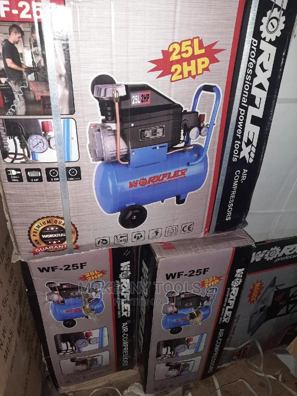 Air Compressor Worflex 25l