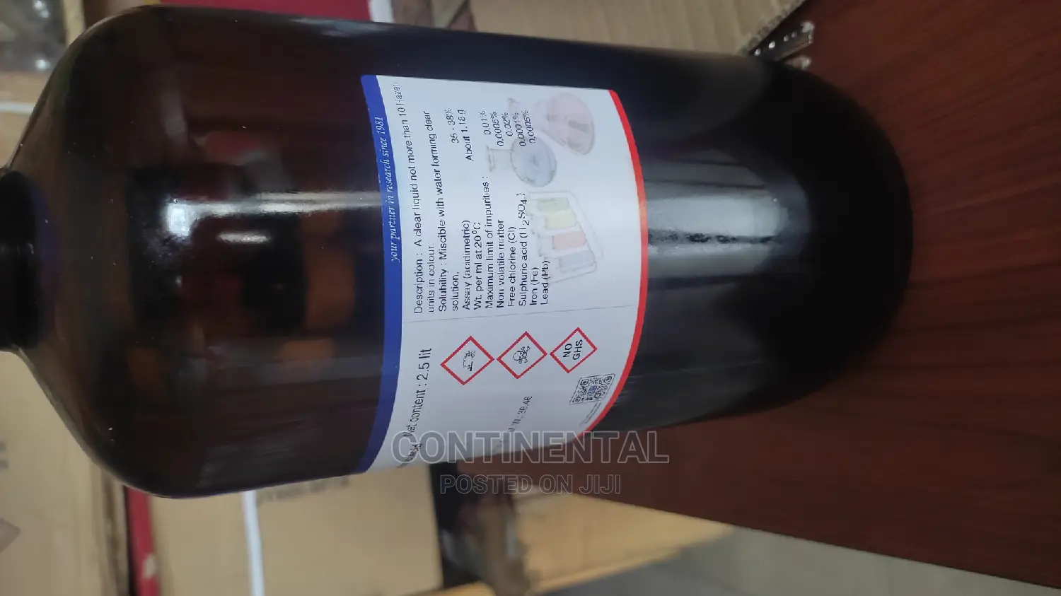 Hydrochloric Acid SEALED