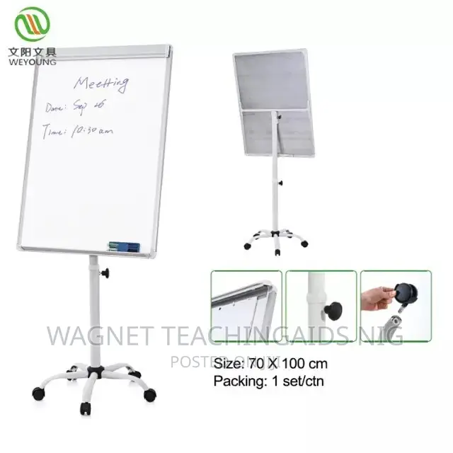 Free Delivery Of Executive Movable Flip Chart Board In Lagos