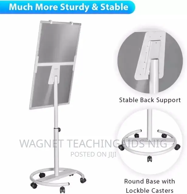 Free Delivery Of Executive Movable Flip Chart Board In Lagos
