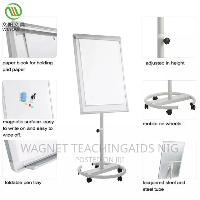 Free Delivery Of Executive Movable Flip Chart Board In Lagos