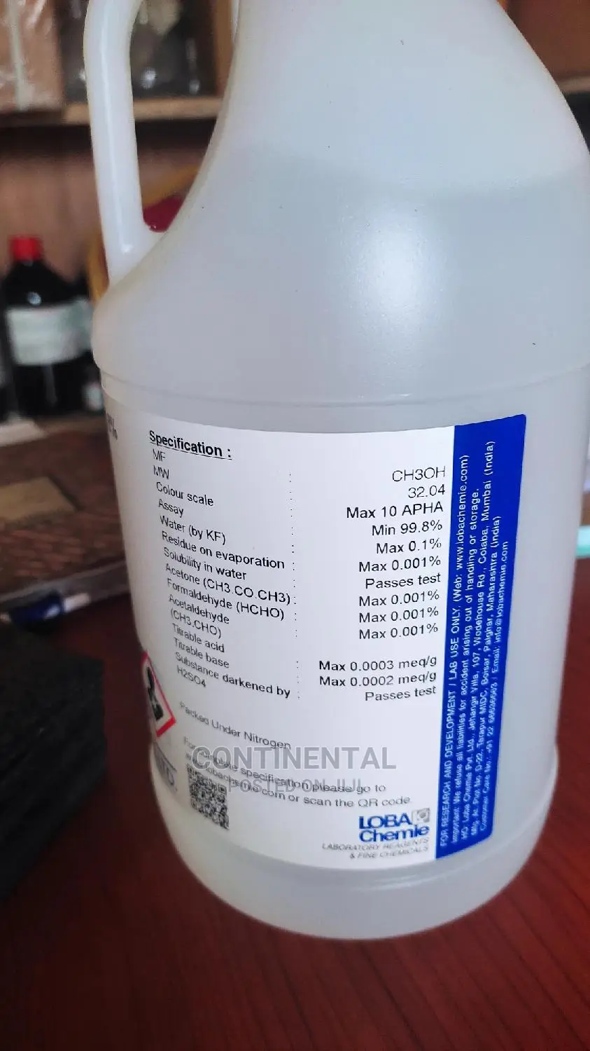 Methanol 99% Sealed