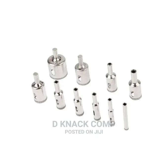 10pcs Diamond Drill for Tiles, Marble, Glass, Ceramic